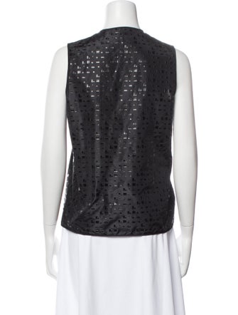 Etro Silk Crew Neck Top