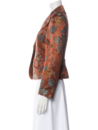 Etro Floral Print Blazer