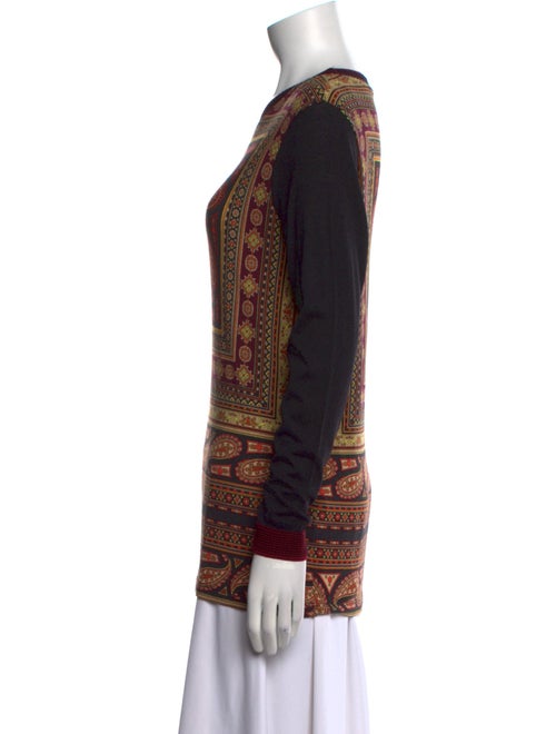 Etro Paisley Print Crew Neck Sweatshirt