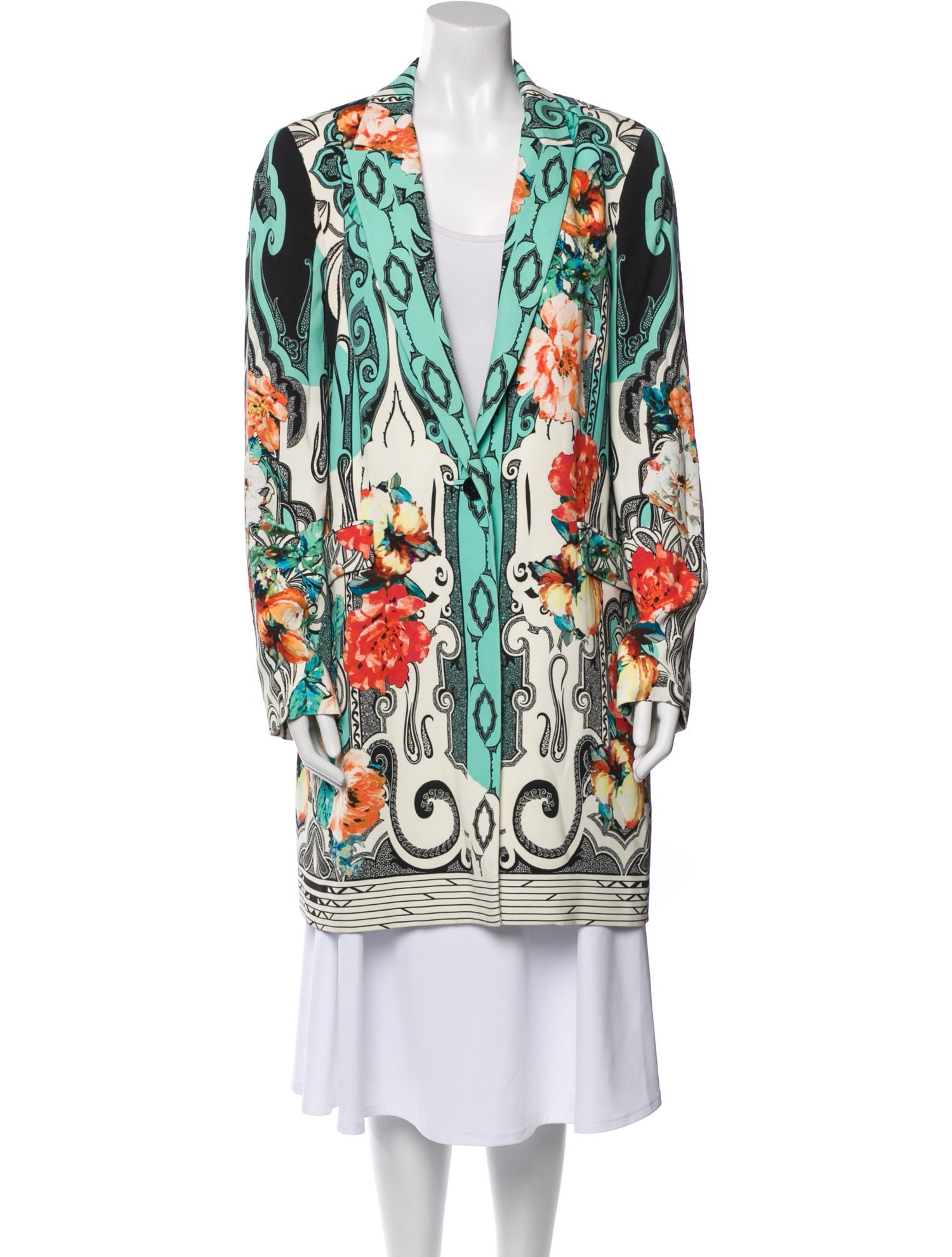 Etro Floral Print Evening Jacket