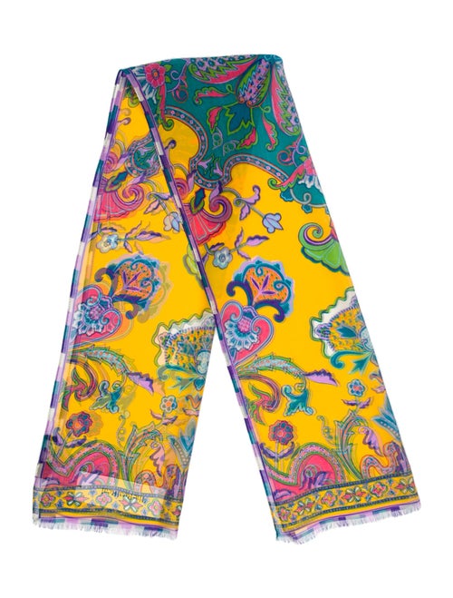 Etro Silk Printed Scarf