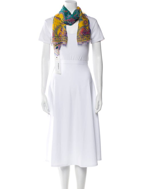 Etro Silk Printed Scarf