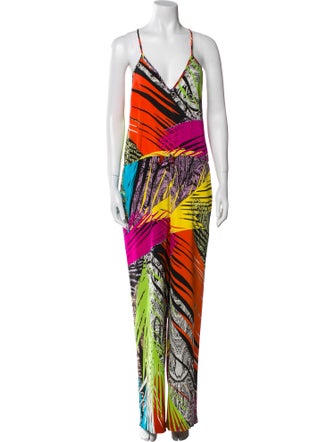 Etro Silk Printed Jumpsuit