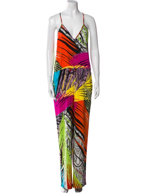 Etro Silk Printed Jumpsuit