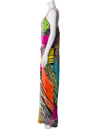 Etro Silk Printed Jumpsuit