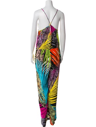 Etro Silk Printed Jumpsuit