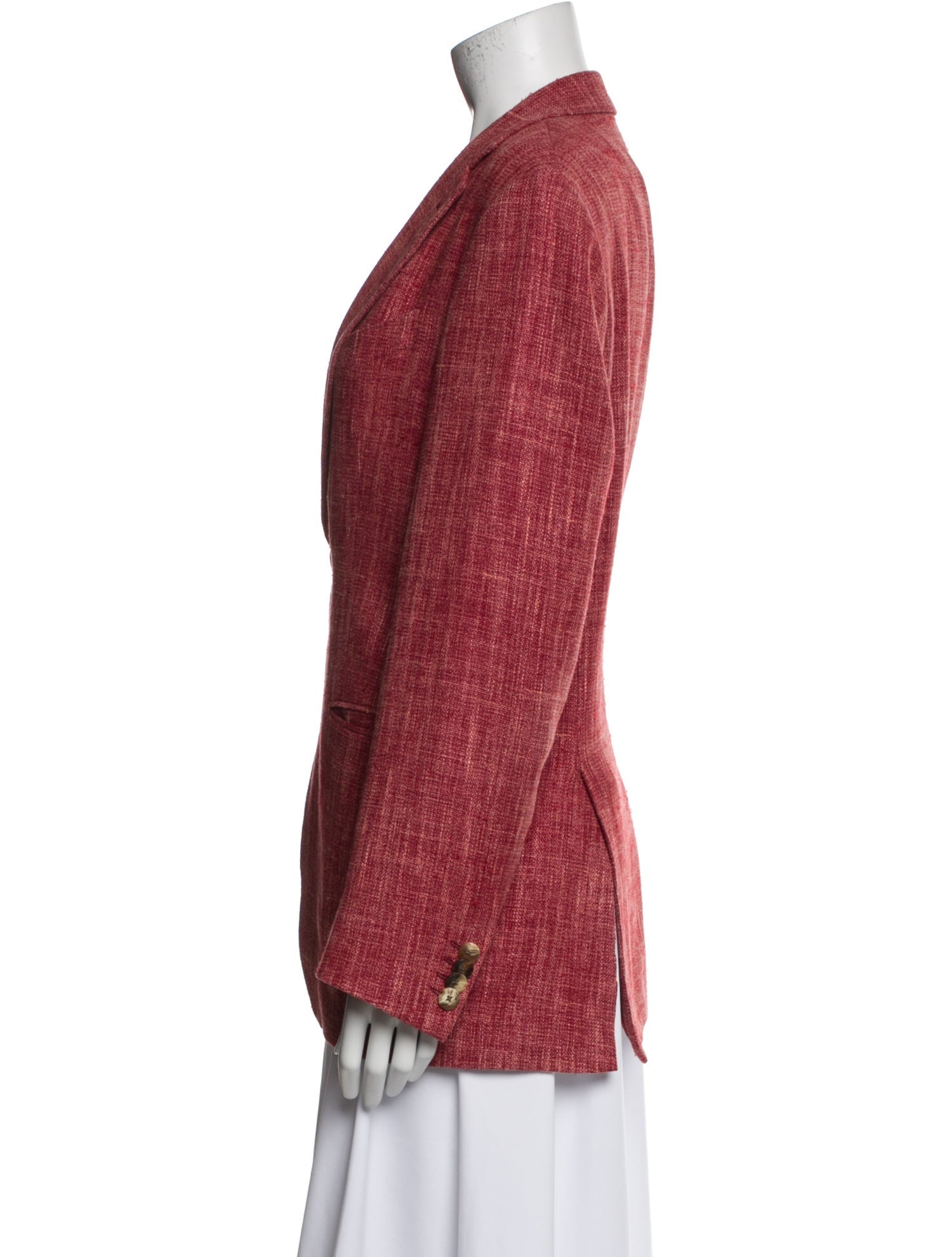 Etro Wool Printed Blazer