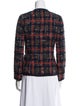 Etro Wool Plaid Print Evening Jacket