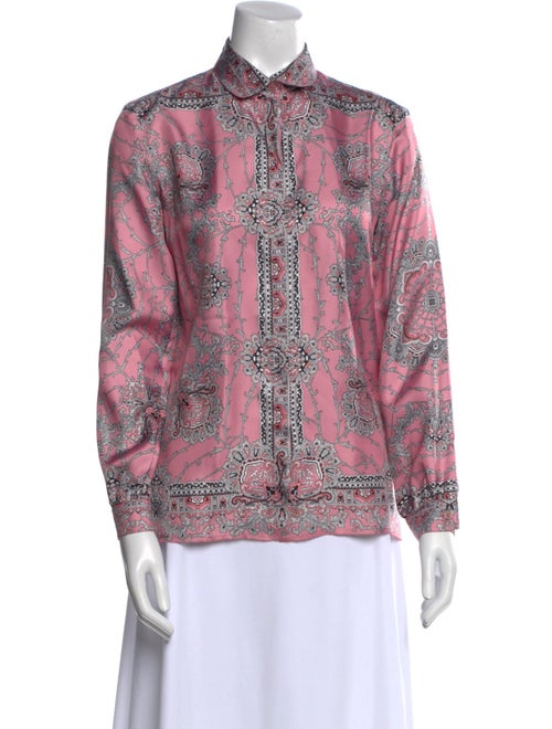 Etro Silk Printed Top