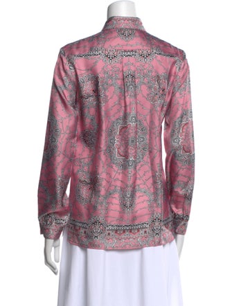 Etro Silk Printed Top