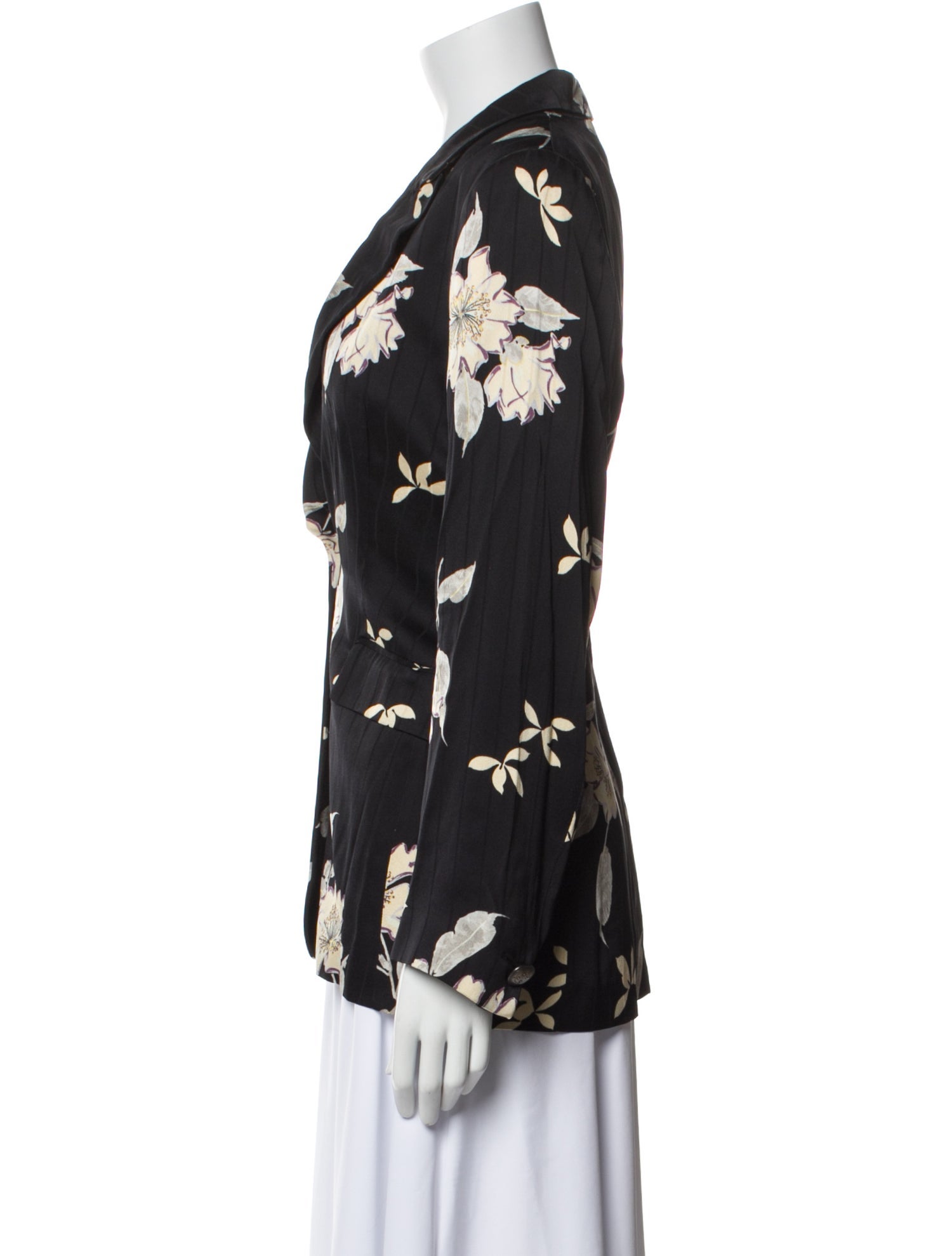 Etro Floral Print Blazer