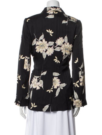 Etro Floral Print Blazer