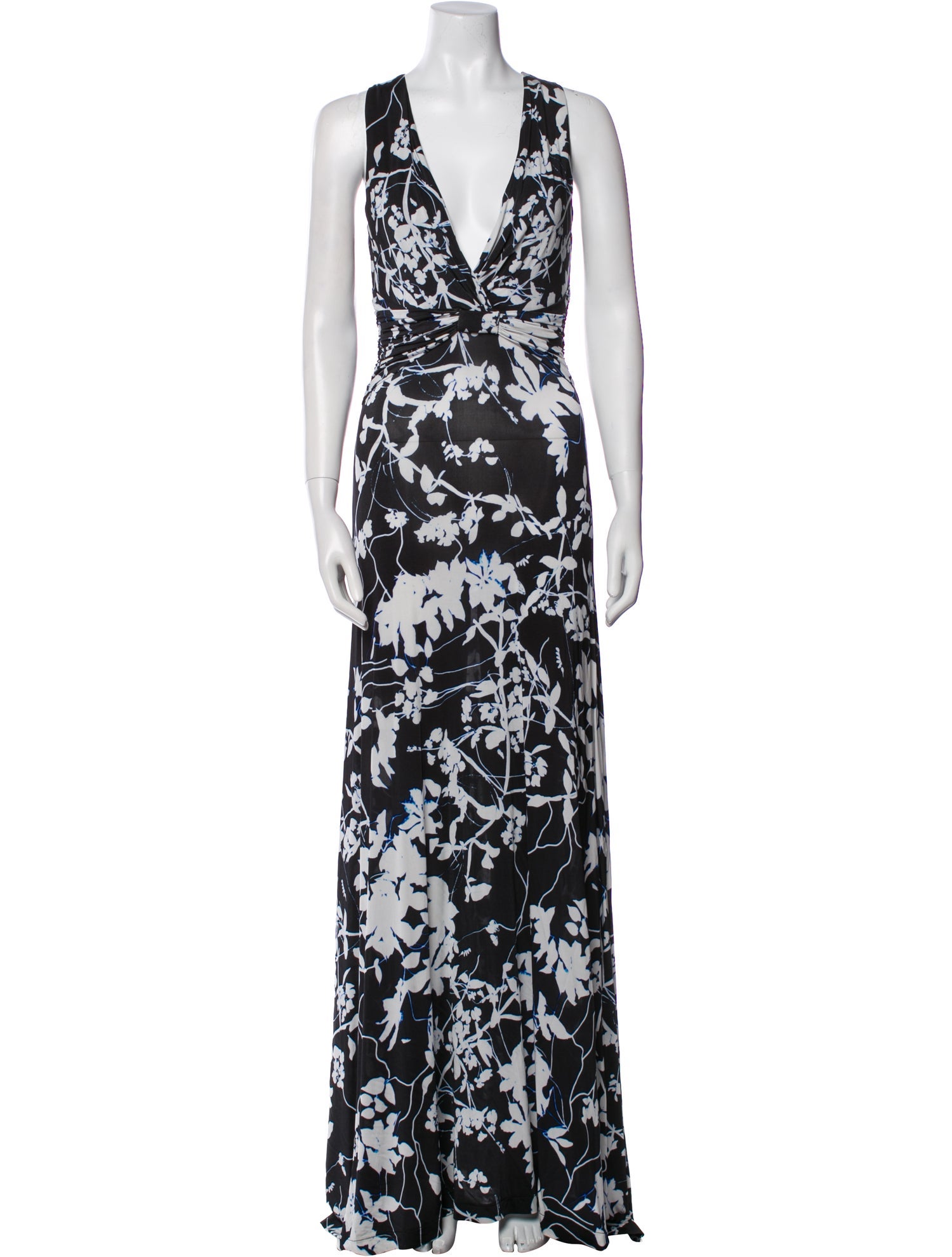 Etro Floral Print Long Dress