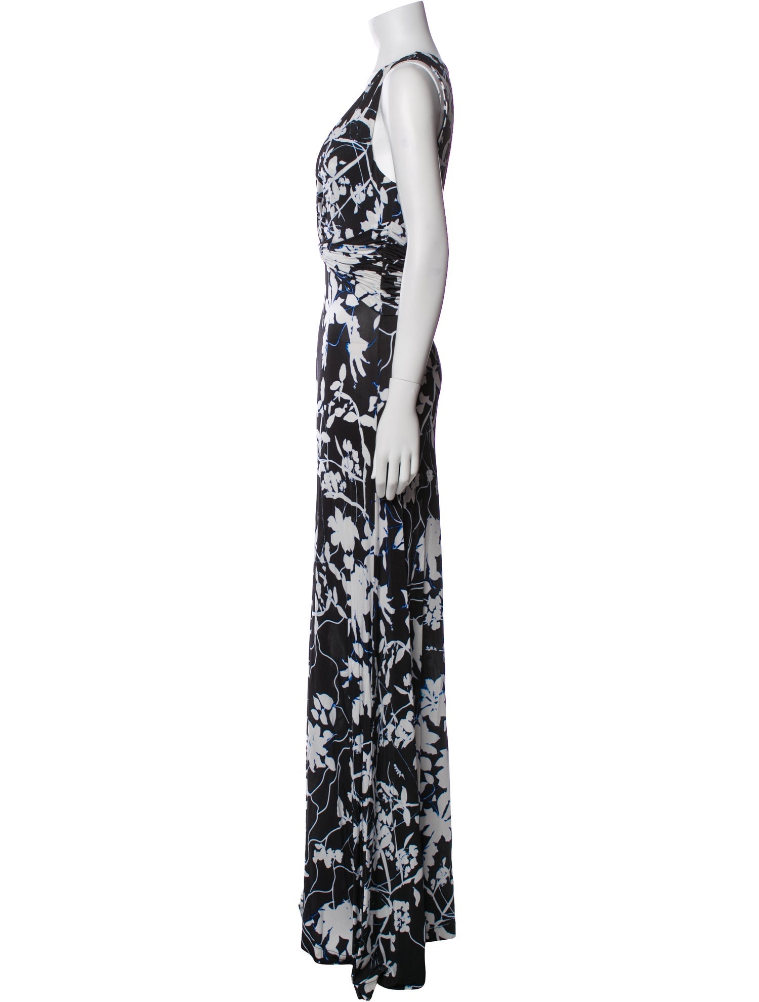 Etro Floral Print Long Dress