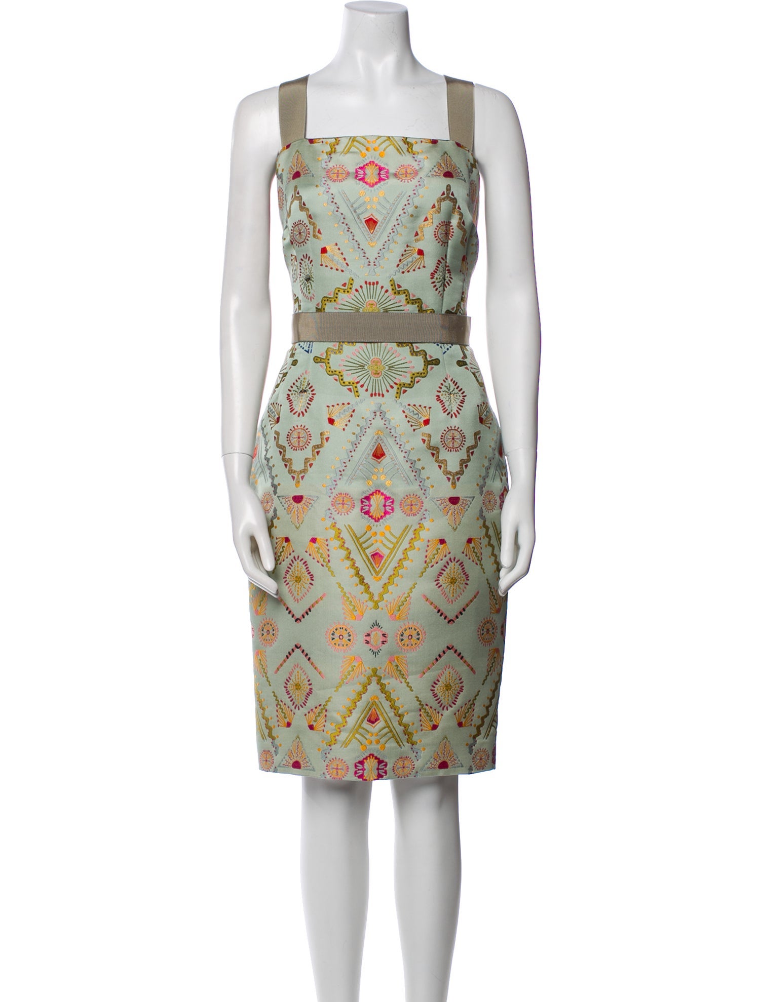 Etro Printed Knee-Length Dress