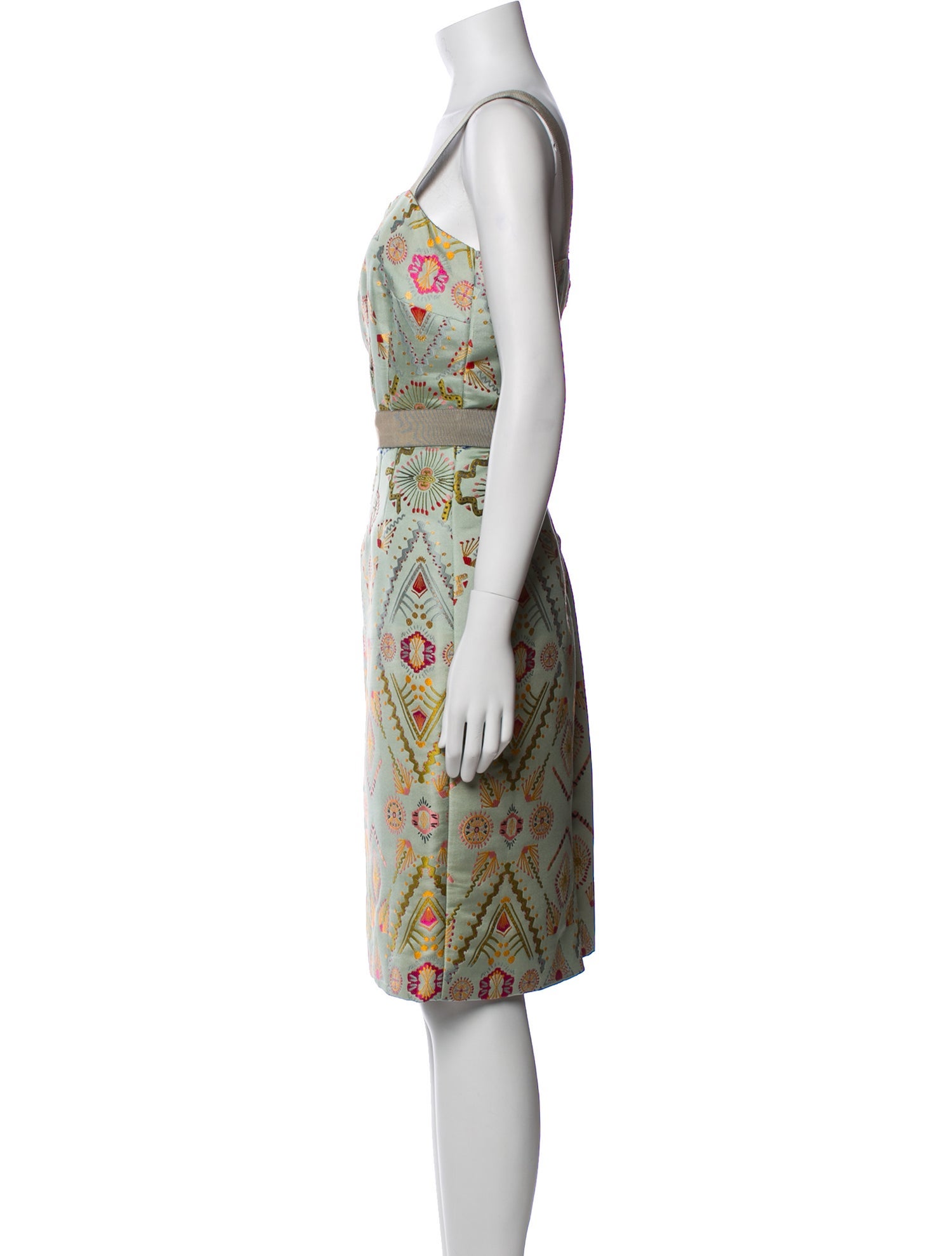 Etro Printed Knee-Length Dress