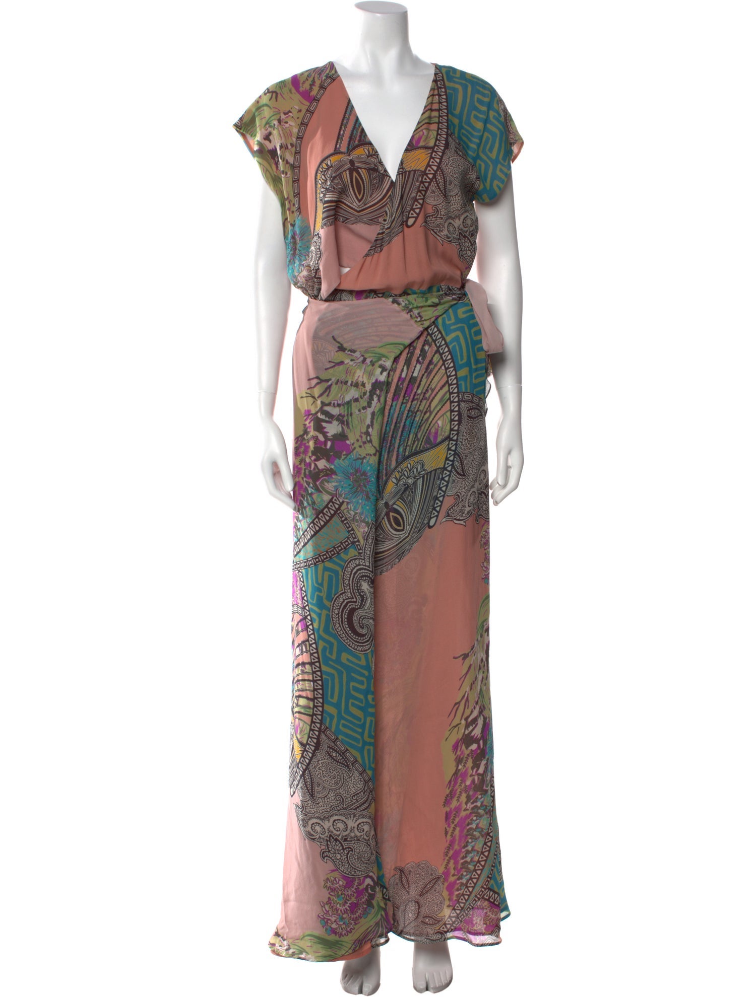 Etro Silk Long Dress