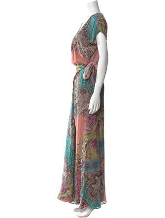 Etro Silk Long Dress