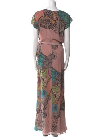 Etro Silk Long Dress