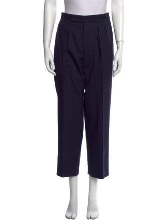 Etro Wool Straight Leg Pants