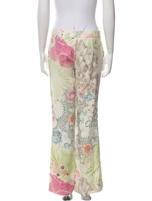 Etro Floral Print Wide Leg Pants