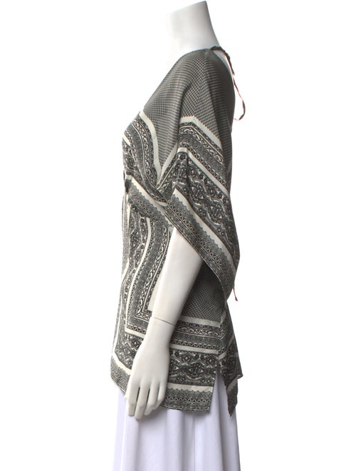 Etro Silk Paisley Print Tunic