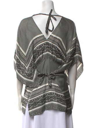 Etro Silk Paisley Print Tunic