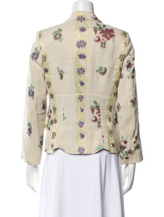 Etro Floral Print Blazer