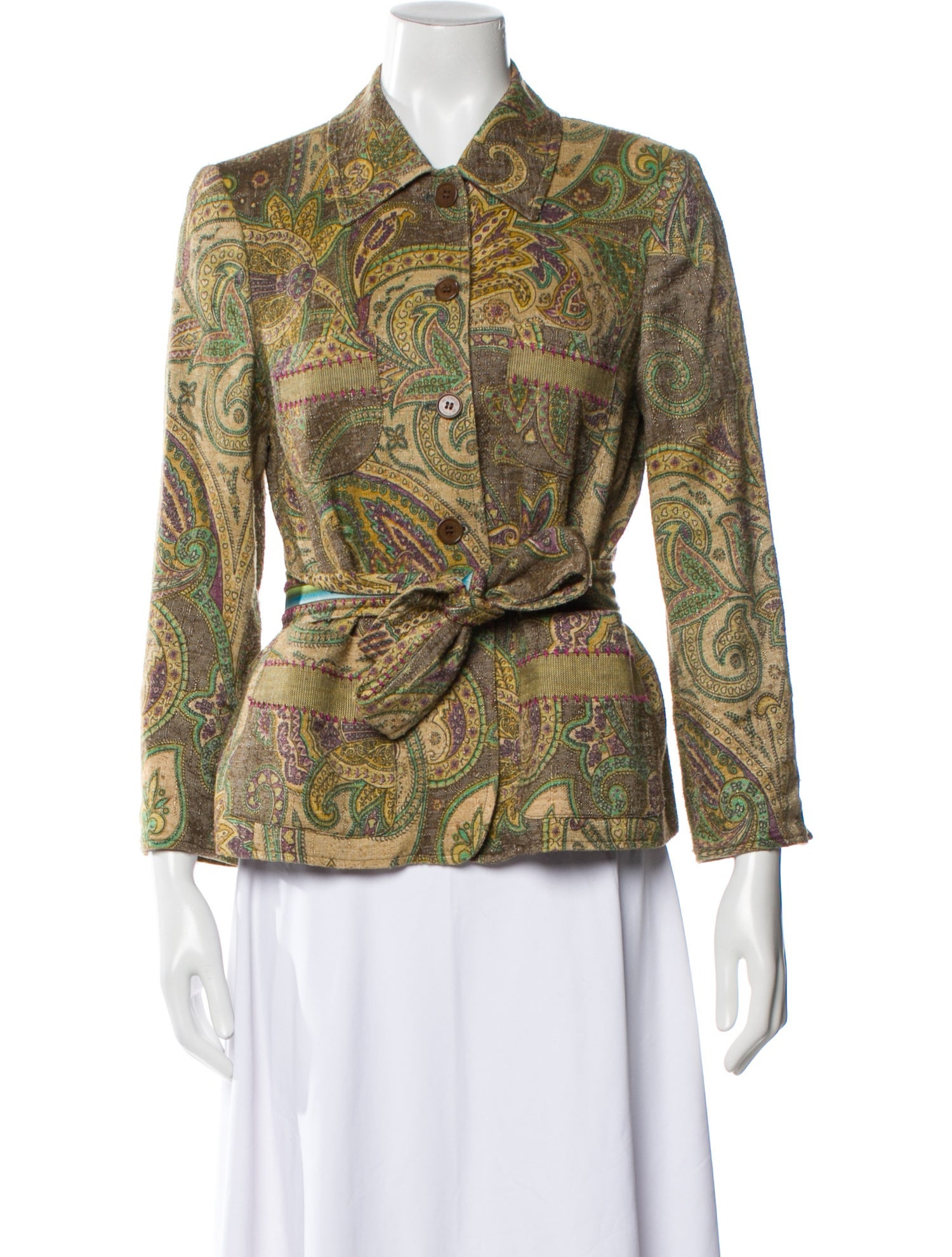 Etro Paisley Print Evening Jacket