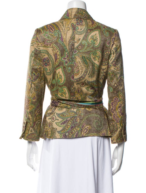 Etro Paisley Print Evening Jacket