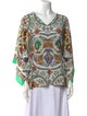 Etro Silk Paisley Print Blouse