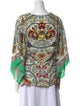 Etro Silk Paisley Print Blouse