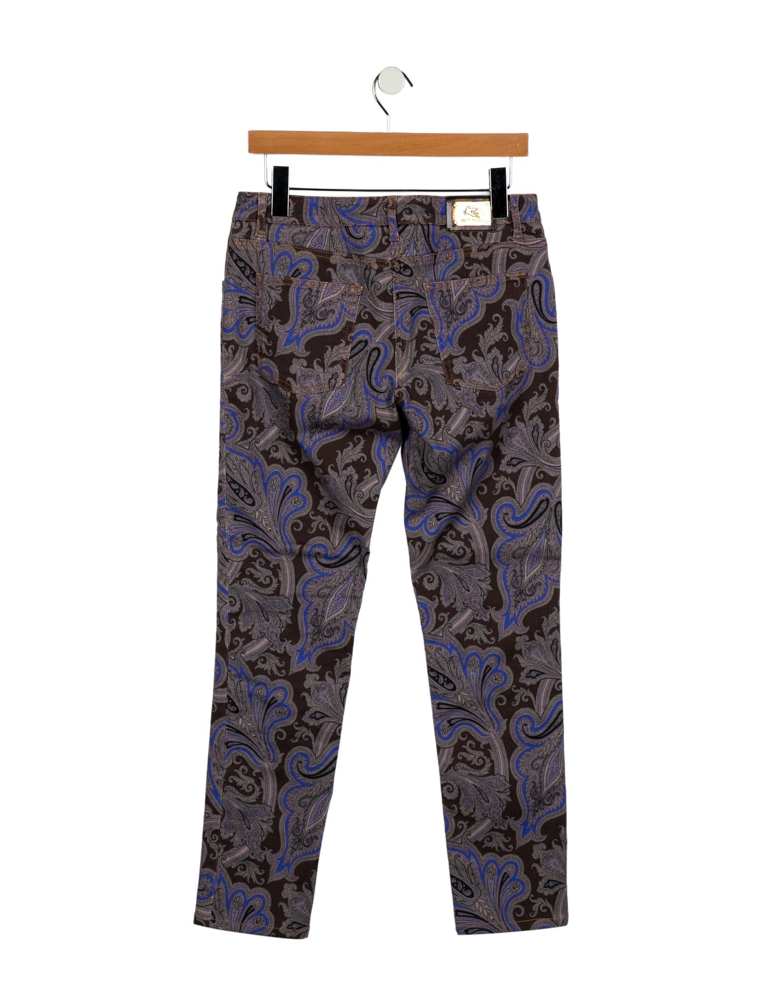Etro Mid-Rise Straight Leg Jeans