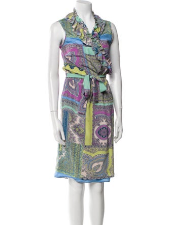 Etro Silk Printed Robe