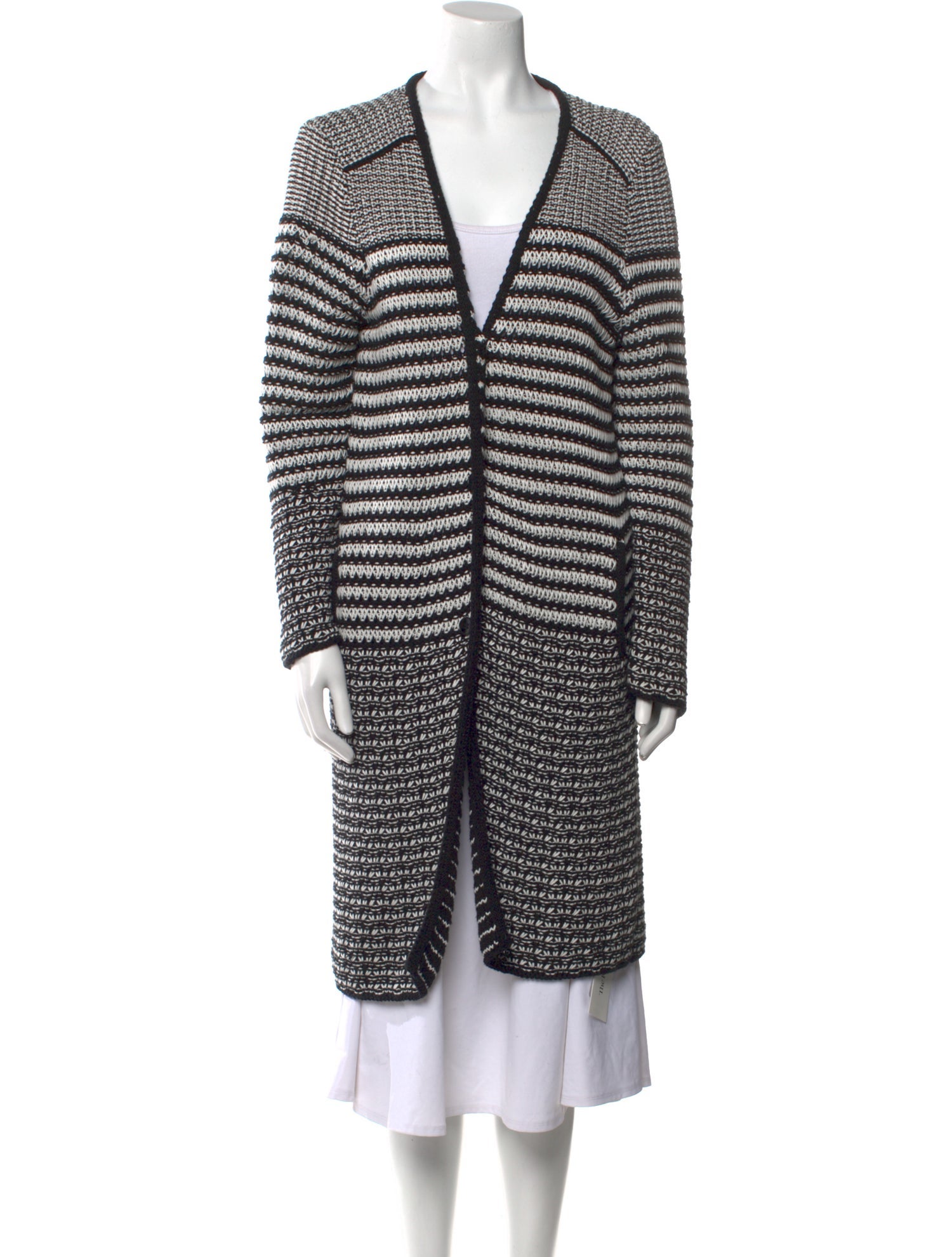 Etro Striped V-Neck Sweater