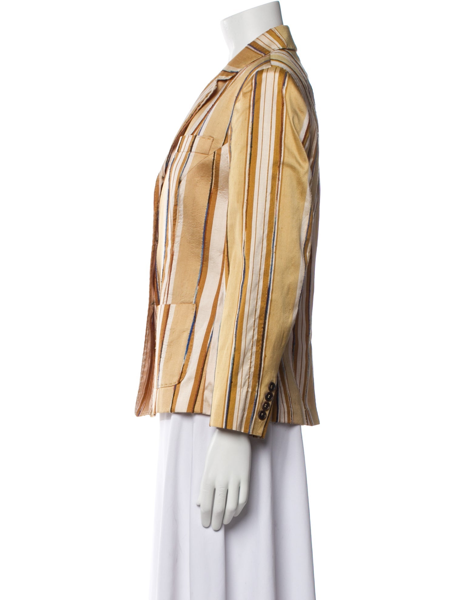 Etro Silk Striped Blazer