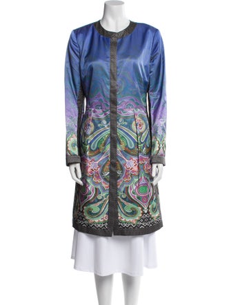 Etro Paisley Print Coat