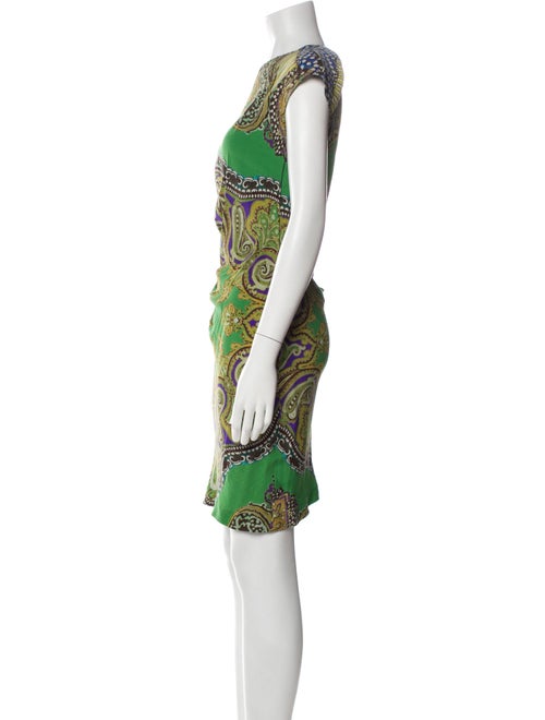 Etro Paisley Print Knee-Length Dress