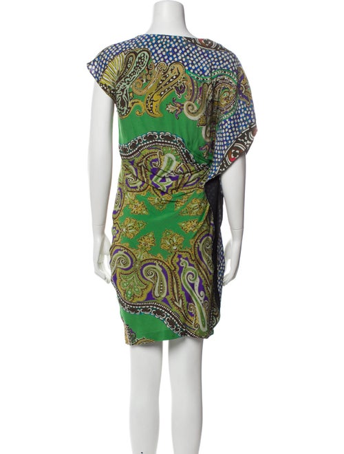 Etro Paisley Print Knee-Length Dress