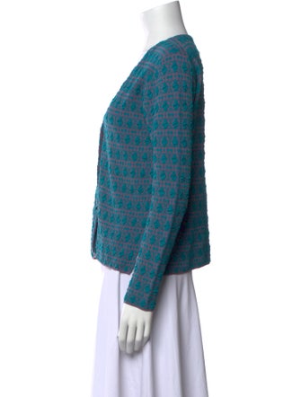 Etro Striped V-Neck Sweater