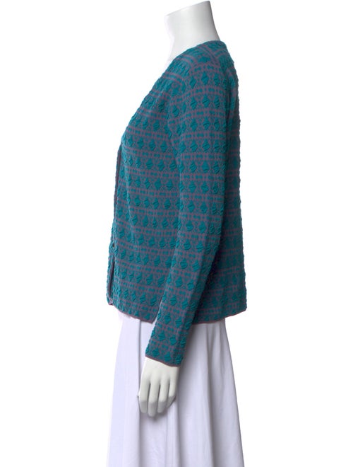 Etro Striped V-Neck Sweater