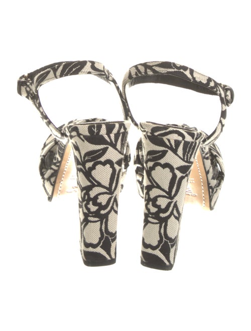 Etro Canvas Floral Print Sandals