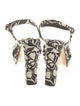 Etro Canvas Floral Print Sandals