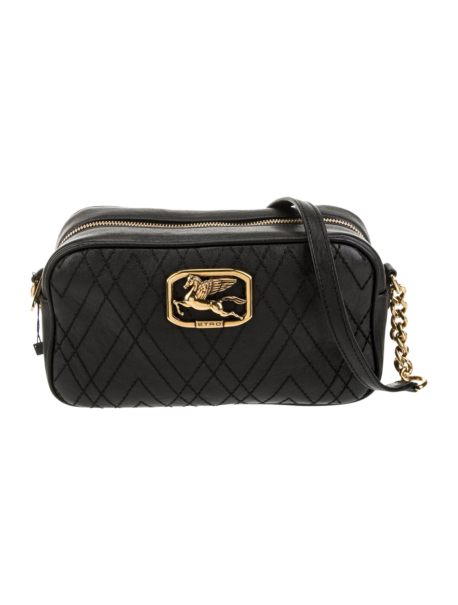 Etro Leather Crossbody Bag