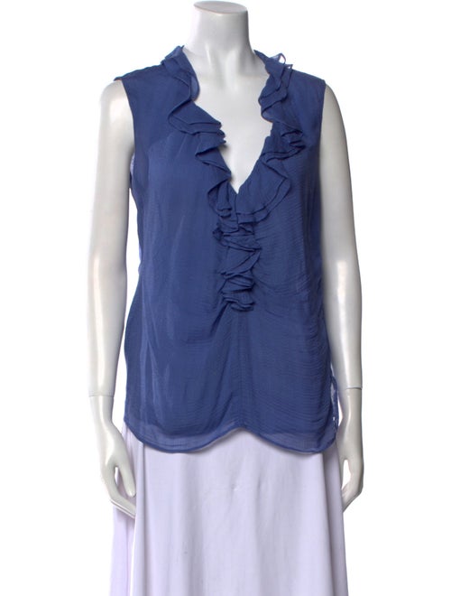 Etro Silk Cowl Neck Blouse