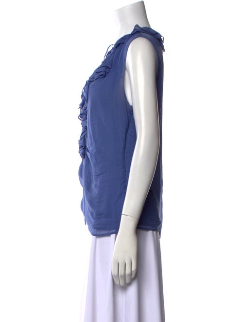 Etro Silk Cowl Neck Blouse