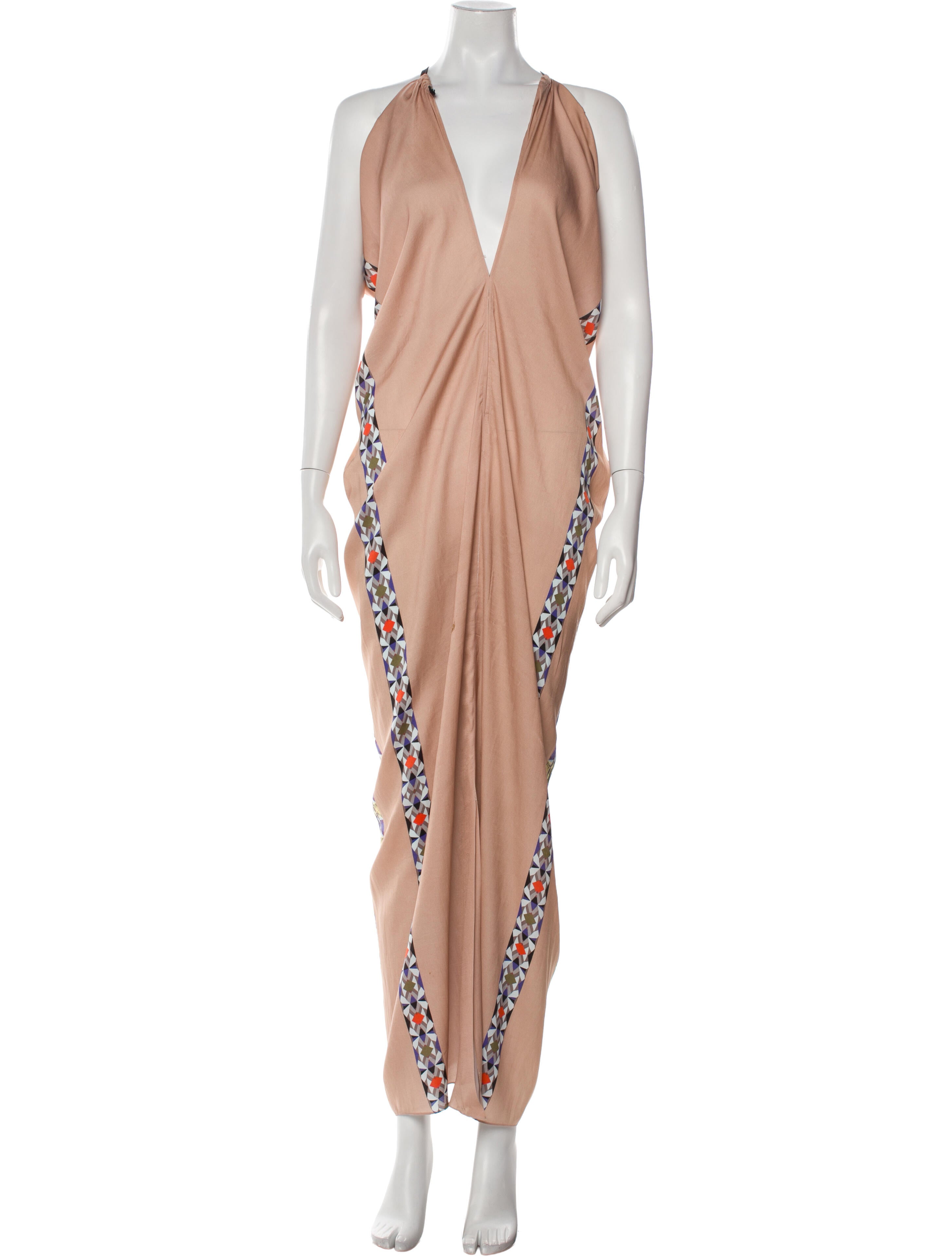 Etro Printed Long Dress