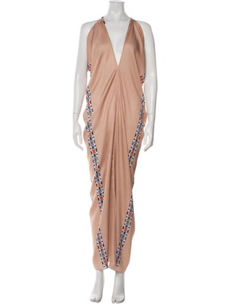 Etro Printed Long Dress