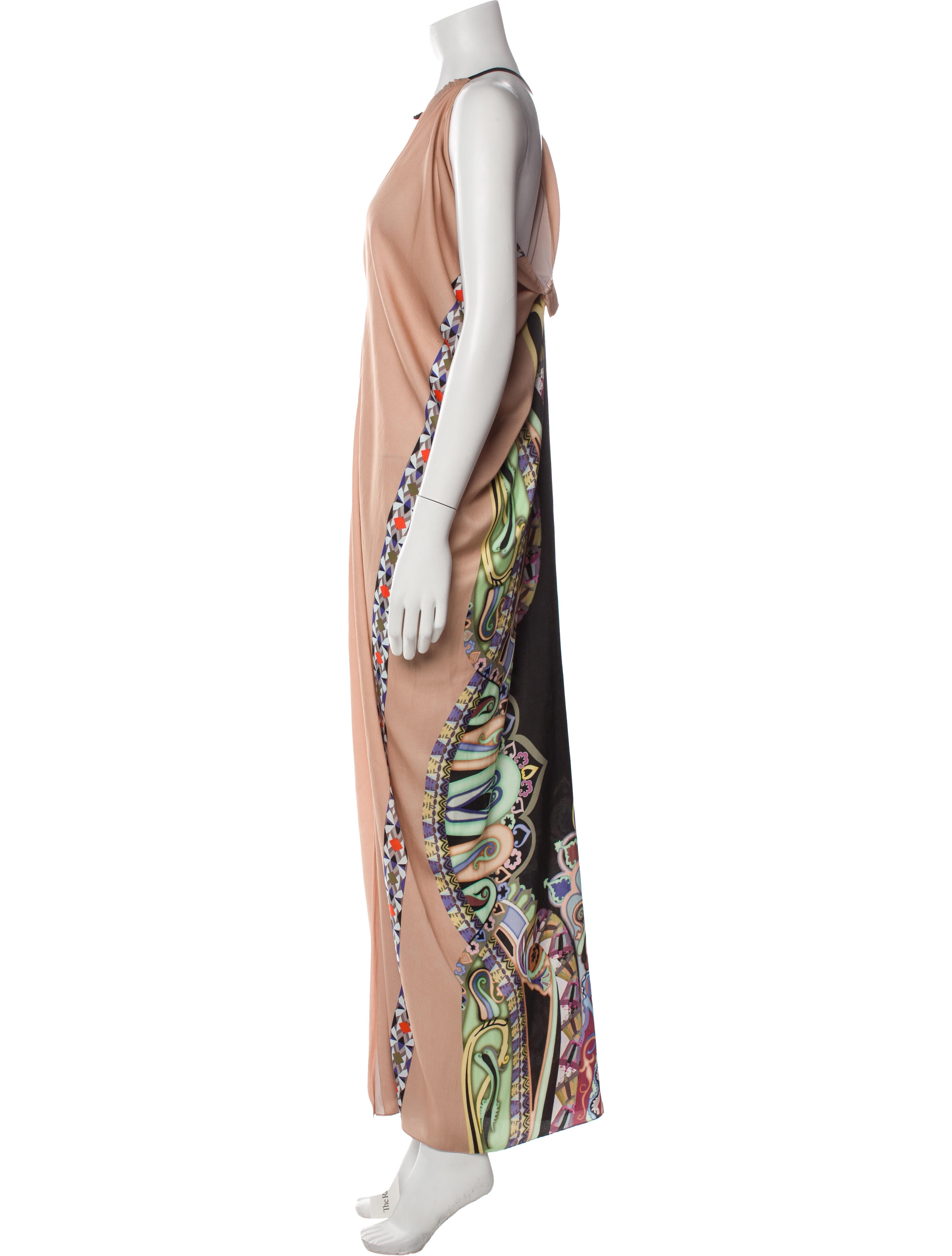 Etro Printed Long Dress
