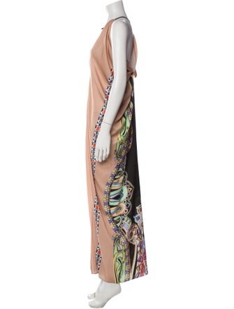 Etro Printed Long Dress